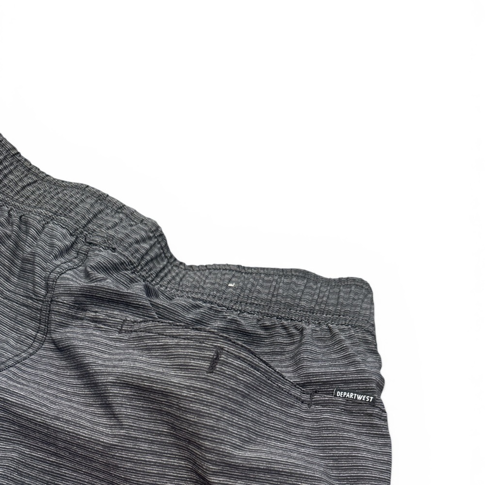 Black Textured Drawstring Shorts - Picture 10 of 12
